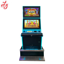 Aladdin Dual Screen Jackpot Video Slot Machines / Casino Gambling Machines