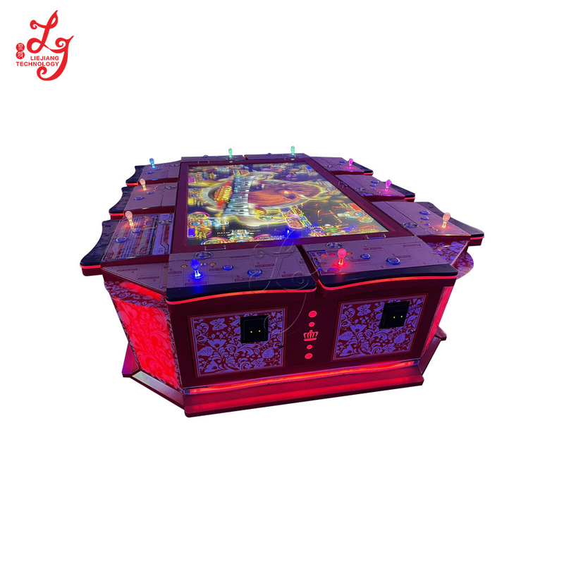 100 Inch Skilled Fish Table Cabinet Fishing Hunter Arcade Game Machine For Sale
