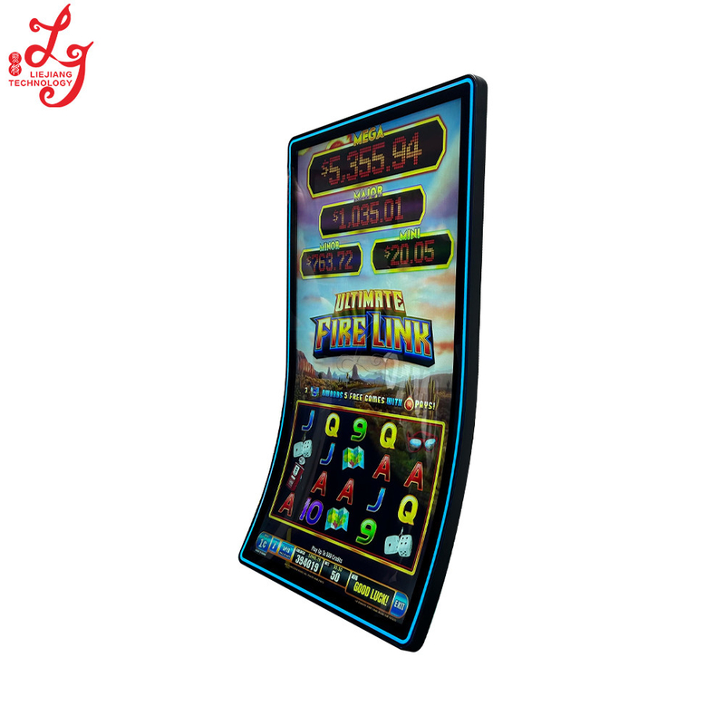 43 inch J Shape Bally Original Gaming Touch Screen Monitors Video Slot Gaming Monitors For Sale