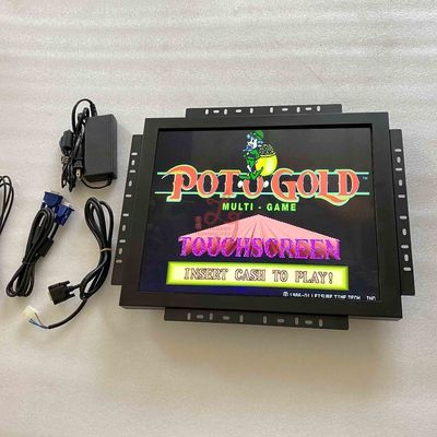 विलासिता का जीवन WMS 550 19 इंच इन्फ्रारेड टच स्क्रीन 3M RS232 कैसीनो स्लॉट गेमिंग मॉनिटर